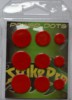 Strike Pro Power Dots свинцовые наклейки для воблеров и джеркбейтов красные размер XL 1-2-3 гр 9 шт - Интернет-магазин товаров для рыбалки «Академiя Рыбалки»
