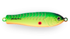 Пластиковая шумовая блесна незацепляйка Strike Pro Salmon Profy 90CD (PST-03CD#A17-CP) - Интернет-магазин товаров для рыбалки «Академiя Рыбалки»