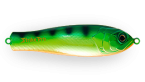 Пластиковая шумовая блесна незацепляйка Strike Pro Salmon Profy 90CD (PST-03CD#A45E) - Интернет-магазин товаров для рыбалки «Академiя Рыбалки»