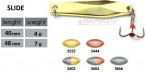 Отвесная зимняя блесна Namazu SLIDE 7 гр S666 - Интернет-магазин товаров для рыбалки «Академiя Рыбалки»