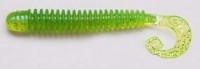 Силиконовая приманка Aiko EEL 3"/75mm цвет 006-Lime запах и вкус рыбы - Интернет-магазин товаров для рыбалки «Академiя Рыбалки»