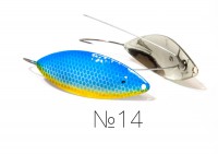 Колеблющаяся блесна Жор ЛАВРУШКА Spoon-4 Незацепляйка 9 гр цвет 14 - Интернет-магазин товаров для рыбалки «Академiя Рыбалки»