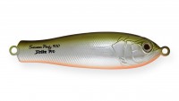 Пластиковая шумовая блесна незацепляйка Strike Pro Salmon Profy 90CD (PST-03CD#A122) - Интернет-магазин товаров для рыбалки «Академiя Рыбалки»
