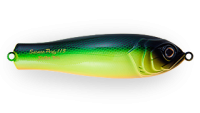 Пластиковая шумовая блесна Strike Pro Salmon Profy 115 (PST-03A#C92) - Интернет-магазин товаров для рыбалки «Академiя Рыбалки»