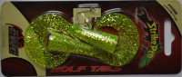 Хвост для джеркбейта Strike Pro WOLF TAIL JR SINKING (EG-175T-chartreuse glitter) - Интернет-магазин товаров для рыбалки «Академiя Рыбалки»