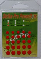 Strike Pro Power Dots свинцовые наклейки для воблеров красные размер L от 0,11 до 0,22 гр 25 шт - Интернет-магазин товаров для рыбалки «Академiя Рыбалки»