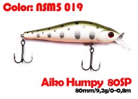 Воблер Aiko HUMPY 80Su цвет 019 - Интернет-магазин товаров для рыбалки «Академiя Рыбалки»