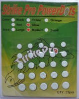 Strike Pro Power Dots свинцовые наклейки для воблеров fluo размер M от 0,07 до 0,16 гр 25 шт - Интернет-магазин товаров для рыбалки «Академiя Рыбалки»
