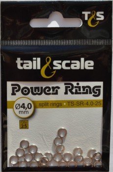 Кольца заводные Tail&Scale Power Ring прессованные 5.5мм (TS-SR-4.0-25) 18 кг - Интернет-магазин товаров для рыбалки «Академiя Рыбалки»