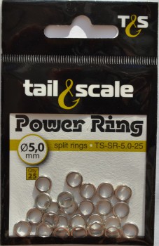 Кольца заводные Tail&Scale Power Ring прессованные 7мм (TS-SR-5.0-25) 35 кг - Интернет-магазин товаров для рыбалки «Академiя Рыбалки»