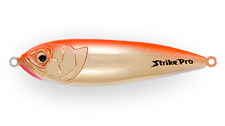 Пластиковая шумовая блесна Strike Pro Killer Pike 75 (PST-02#A125E-CP) - Интернет-магазин товаров для рыбалки «Академiя Рыбалки»