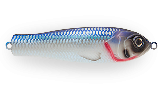 Пластиковая шумовая блесна Strike Pro Salmon Profy 115 (PST-03A#C501F-GP) - Интернет-магазин товаров для рыбалки «Академiя Рыбалки»