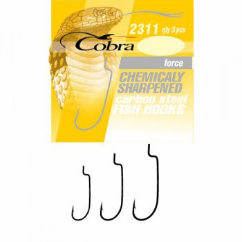 Крючок рыболовный офсетный COBRA FORCE сер.2311 раз.004/0 - Интернет-магазин товаров для рыбалки «Академiя Рыбалки»
