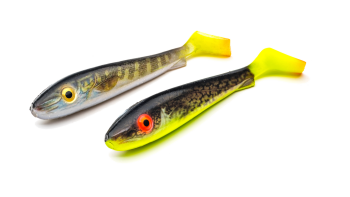 Софт бейт (soft baits) Svartzonker McRubber 21 (109207#Pike Hot Tail&Hot Eelpout) - Интернет-магазин товаров для рыбалки «Академiя Рыбалки»